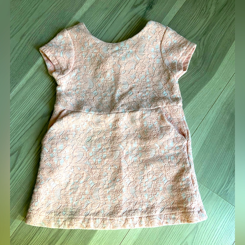 Zara Girls Pink Dress Size 3/4 Years